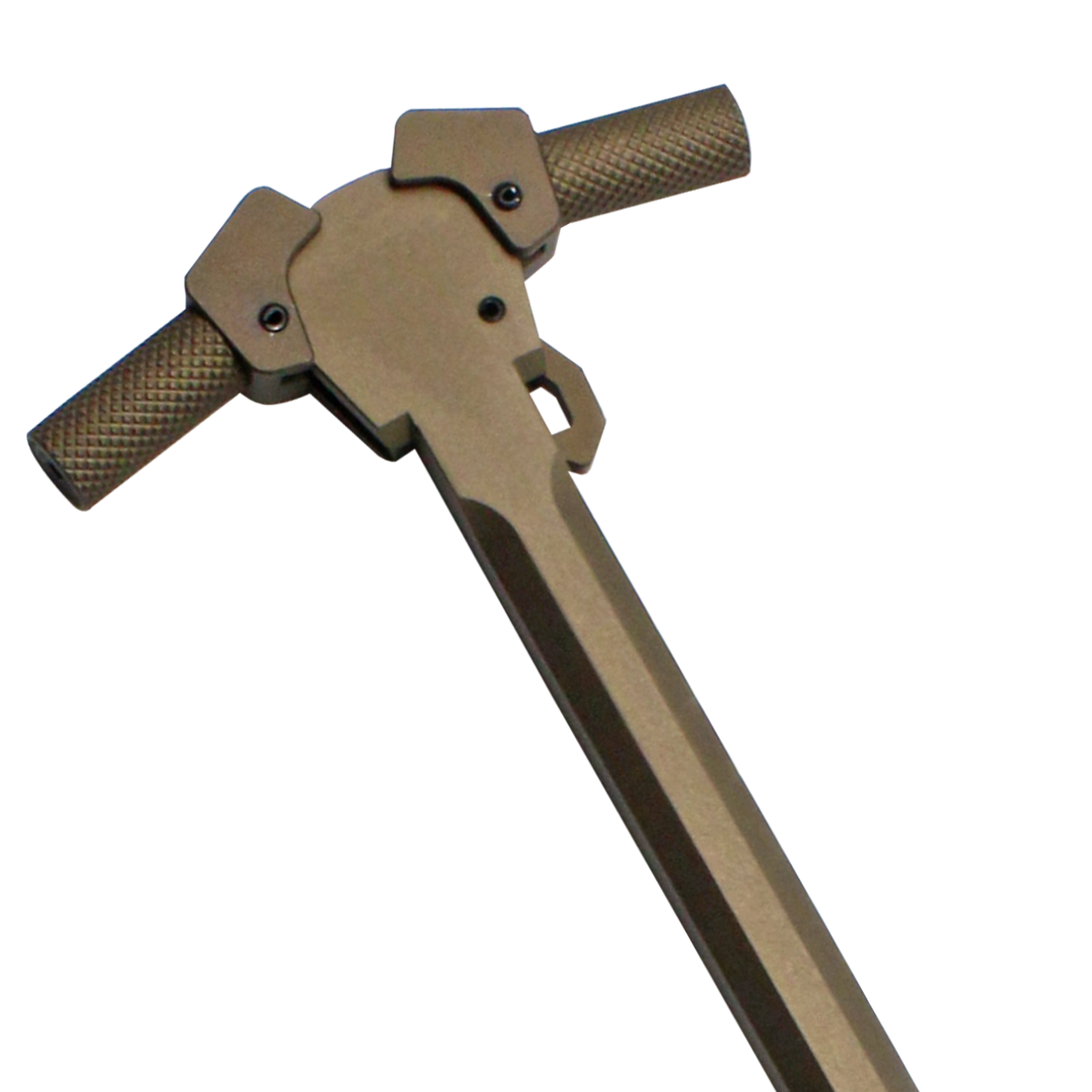 AR15 Ambidextrous Tactical Charging Handle Tan